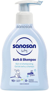 SANOSAN BABY BATH & SHAMPOO 200 ML